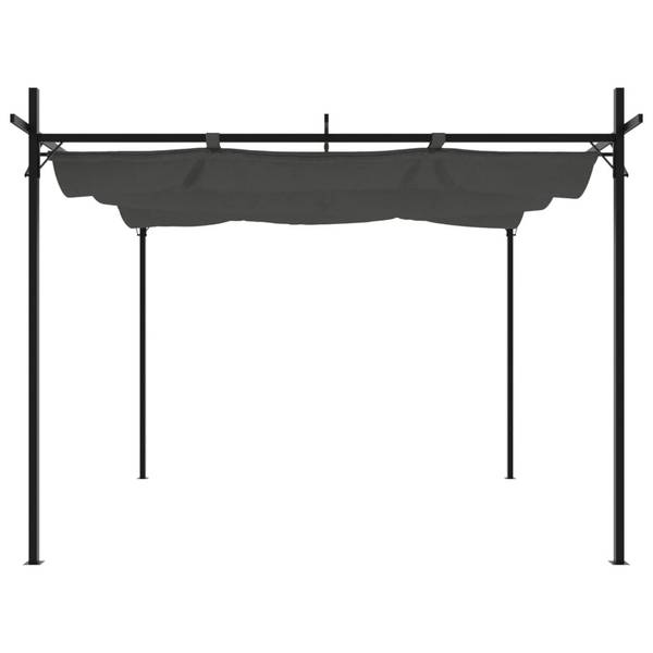 Pergola 3033358 Anthracite - Profondeur : 295 cm