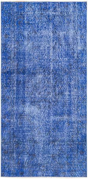 Tapis Ultra Vintage DCCVI Bleu - Laine - 99 x 1 x 201 cm