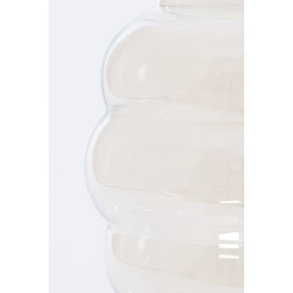 Lampe de table MISTY Orange - Verre clair - 30 x 46 x 30 cm