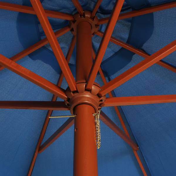 Sonnenschirm 3000457 Blau - Polyester - 300 x 258 x 300 cm