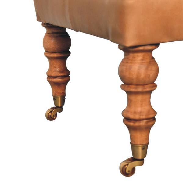 Hocker Castor Braun - Mango - 90 x 45 x 60 cm