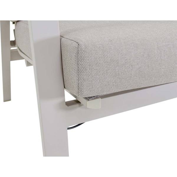 Bistro-Sessel OHIO - 2er-Set Beige - Metall - 81 x 89 x 72 cm