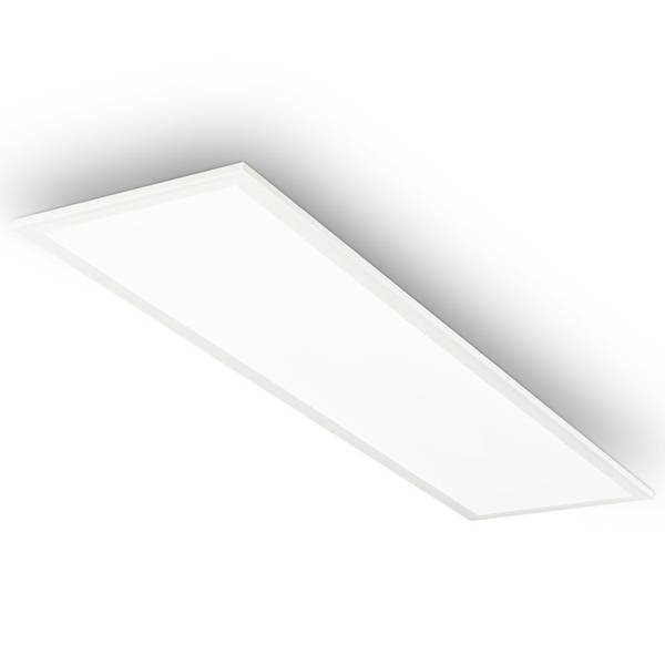 LED Deckenleuchte 7667016 Weiß - ABS - 25 x 6 x 100 cm