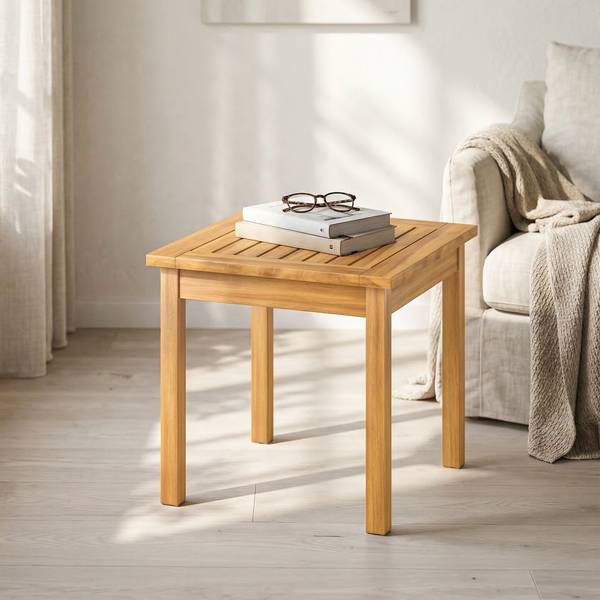 Balkontisch 84G-859V00TK Braun - Akazie - 48 x 46 x 48 cm