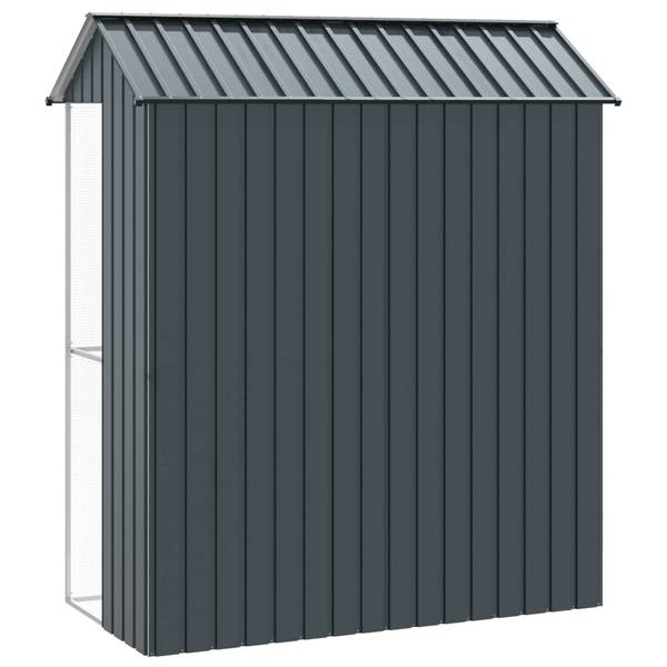 Vogelgehege 3044617 Grau - Metall - 110 x 247 x 215 cm