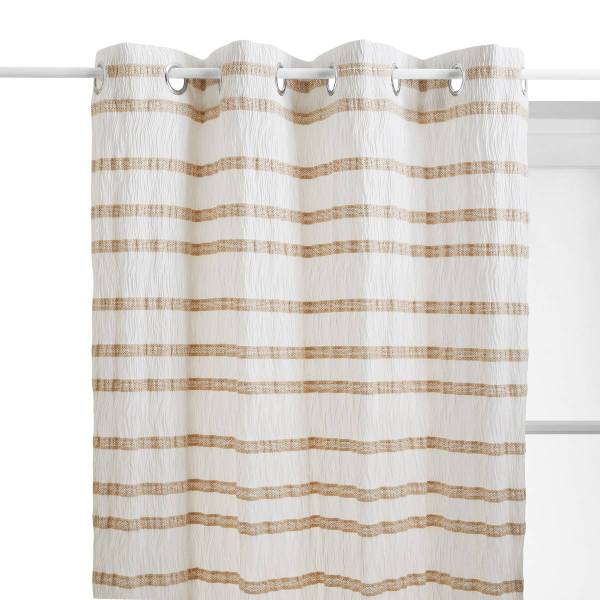 Vorhang ELIO Beige - Textil - 1 x 260 x 135 cm