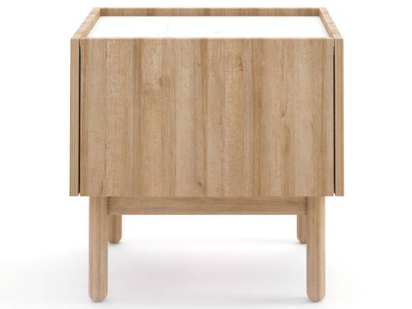 Nachttisch BRAHA Braun - ABS - 50 x 48 x 37 cm