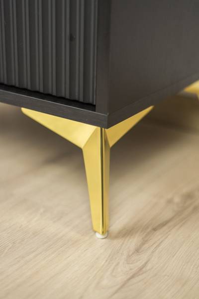 Meubelpoot Star goud - Hoogte: 10 cm