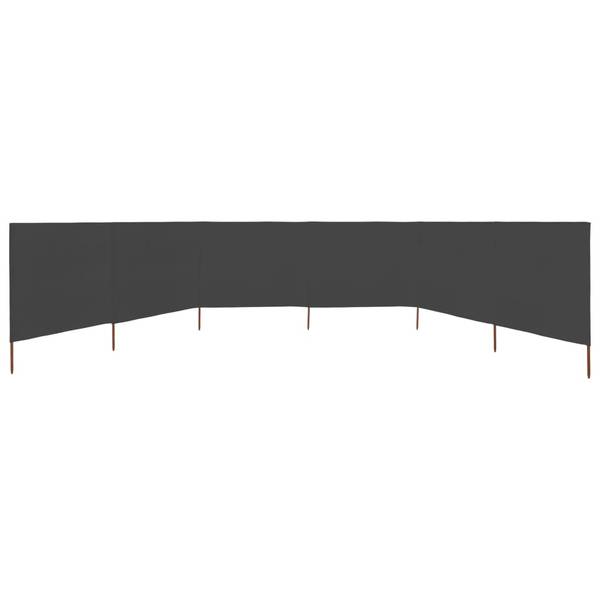 Windschutz 3000901-3 Grau - Höhe: 110 cm
