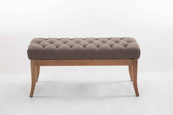 Sitzbank CANNES Taupe - Breite: 100 cm