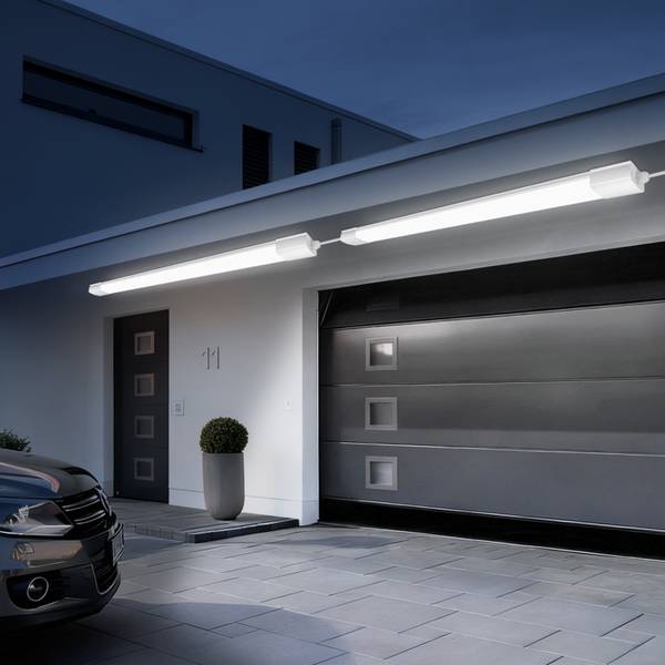 LED Deckenleuchte TR1535 3er-Set Weiß - Kunststoff - 7 x 5 x 120 cm