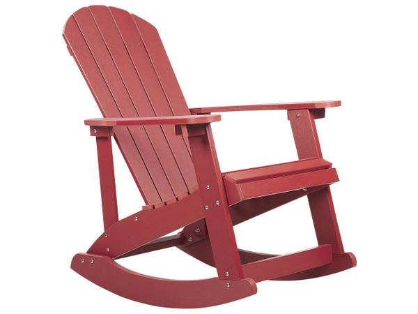 Schaukelstuhl ADIRONDACK Rot