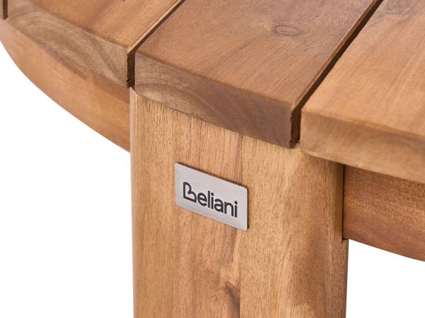Couchtisch ARZELLO Braun - Massivholz - 90 x 24 x 135 cm
