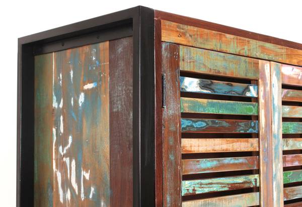 FIUME Garderobenschrank Albin Stahl - 90 x 180 x 45 cm