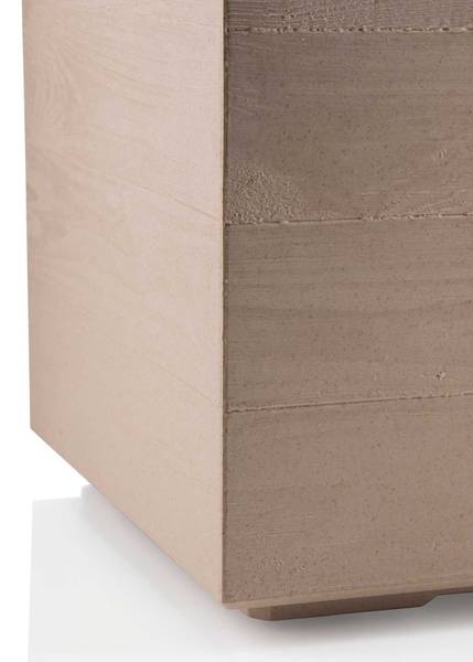Blumentopf Betonique Beige - 39 x 39 x 78 cm