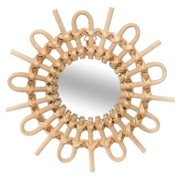 Spiegeln AIDA 3er-Set Beige - Holzwerkstoff - 28 x 1 x 28 cm