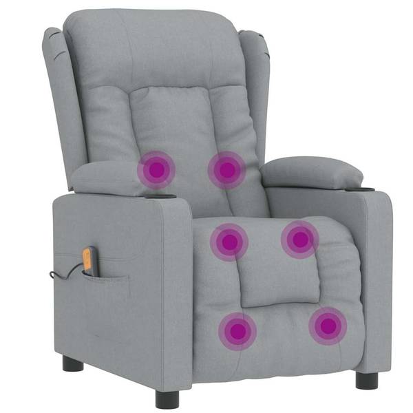 Massagesessel 3010710 Hellgrau