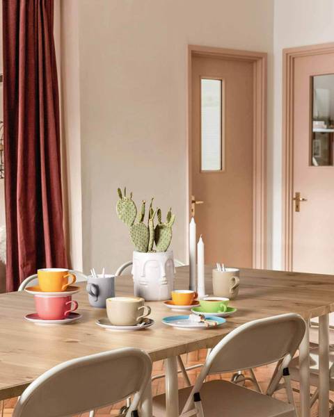 Cappuccino-Set Liberty Pure Colors 12tlg Grau
