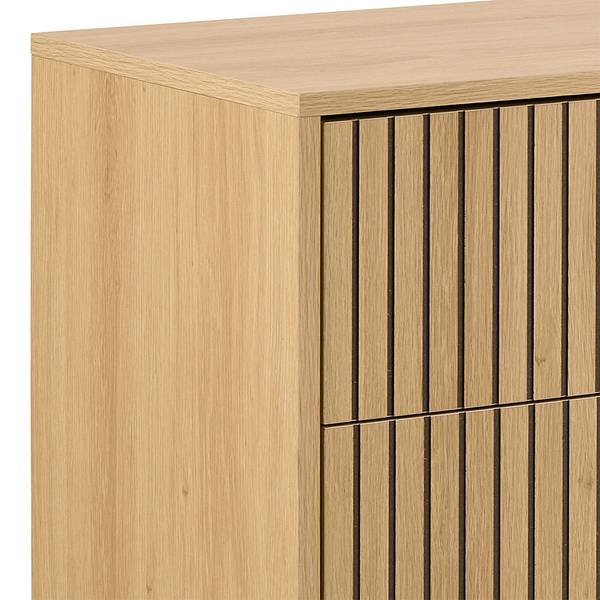 Kommode Albany Braun - Holz teilmassiv - 158 x 81 x 40 cm