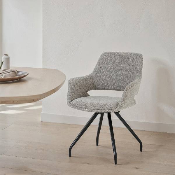 Esszimmerstühle Capp Braun - Grau
