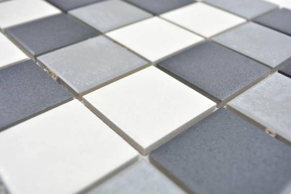Mosaikfliesen 14-0123 Grau - Keramik - 31 x 31 x 31 cm