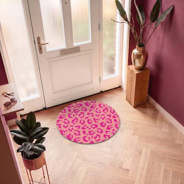 SCHMUTZFANGMATTE Leopard 90 x 90 cm