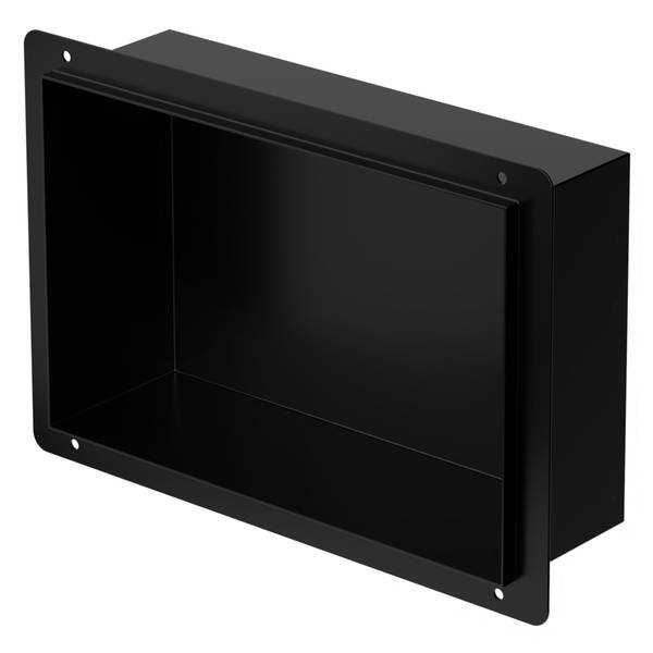 Duschnische ALVEO Schwarz - 30 x 20 cm