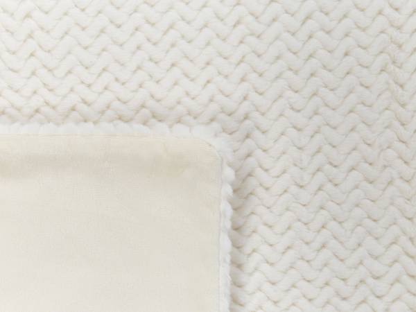 Tagesdecke SURMI Weiß - Breite: 220 cm