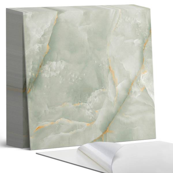 Vinylfliese MarmorNatur 20er-Set 20 x 20 cm