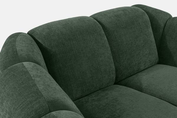 Fauteuil FLAVA donkergroen