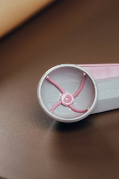 Zenker Makronator Ø 5 cm CANDY in Rosa Grau - Kunststoff - 8 x 23 x 4 cm