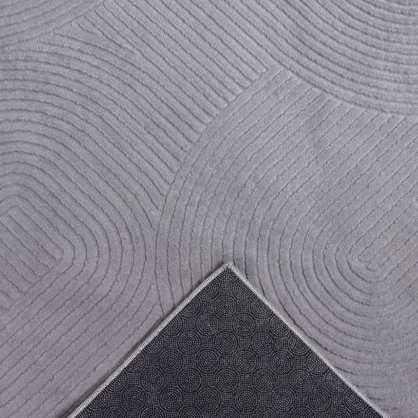 Laagpolig Tapijt Rio A grijs - 80 x 300 cm