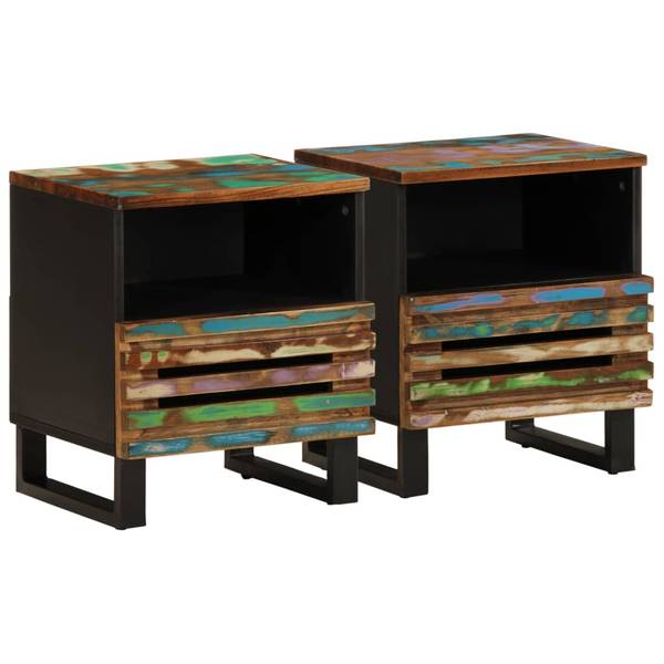 Nachttische 2er Set X8457 Multicolor