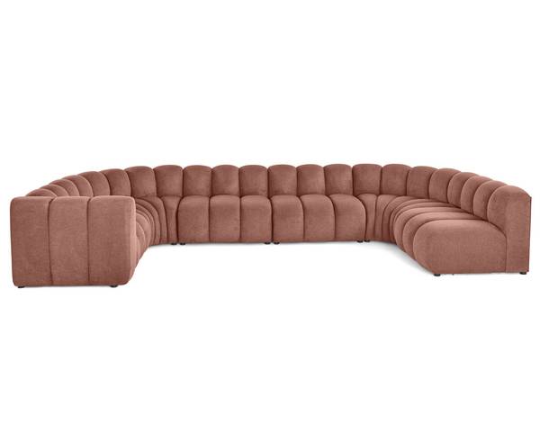 Wohnlandschaft DEBBIE Pink