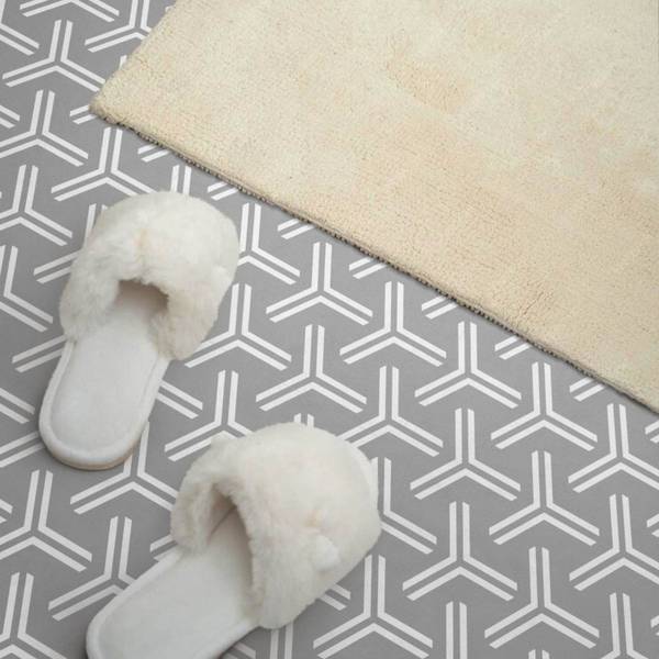 Vinylfliese PfeilGeom 20er-Set 20 x 20 cm