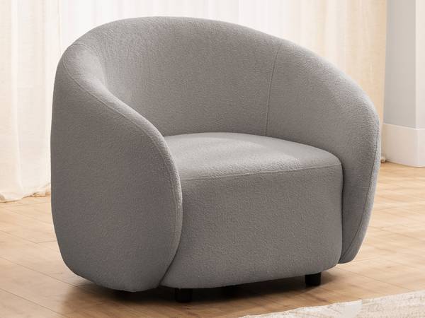 Fauteuil Roundi grijs