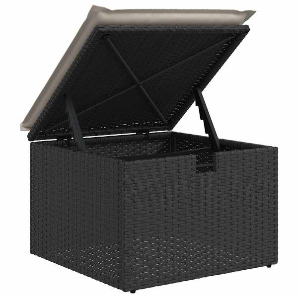 Garten-Lounge-Set 3037613-3 (5-teilig) Schwarz - Creme