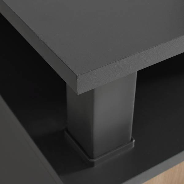 Lowboard MONTANA Braun - Grau - Holzwerkstoff - 160 x 56 x 38 cm
