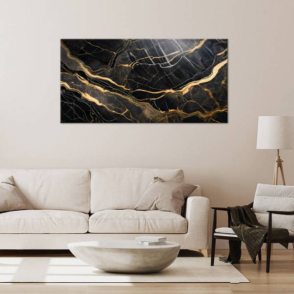 Wandbild Marmor 100 x 50 cm