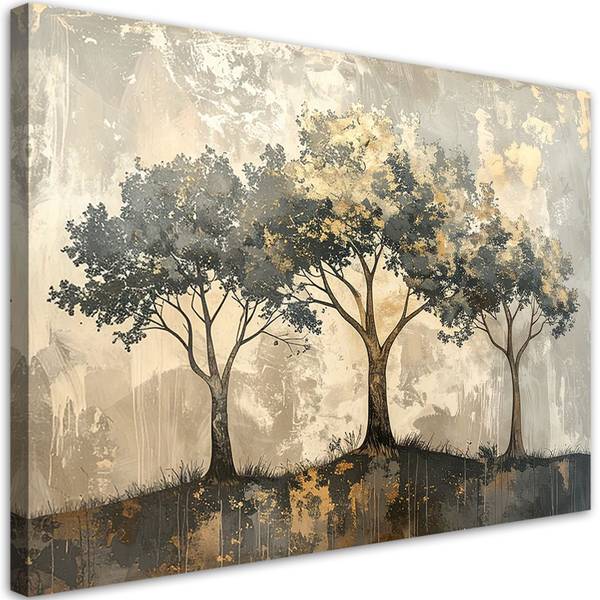 Wandbild Bäume 100 x 70 cm