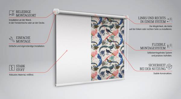 Rollo IRIDIA 60 x 140 cm