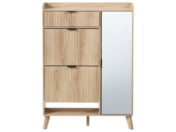 Schuhschrank MOONIE Braun - Holzwerkstoff - 84 x 118 x 25 cm