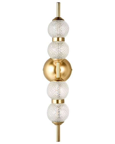Wandlampen ARAS Gold - Glas - 10 x 60 x 10 cm
