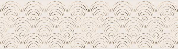 Tapetenbordüre 601691 Beige - Vinyl - 500 x 10 x 10 cm