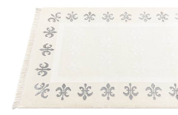 Tapis de passage Darya DCCCLXXXVIII Beige - Laine - 81 x 1 x 201 cm