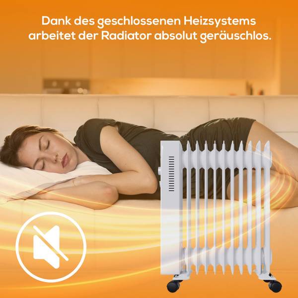 Ölradiator TT-OR 211 Weiß