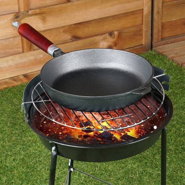 Pfannenset 3er Set 392 Schwarz - Metall - 29 x 6 x 52 cm