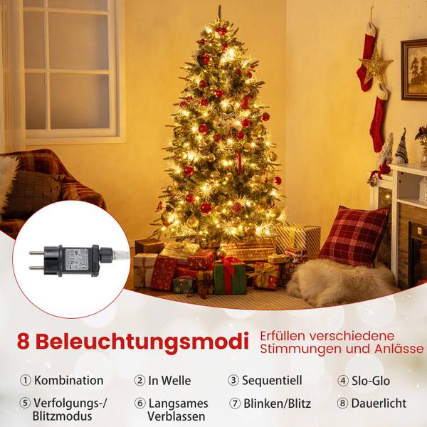 Weihnachtsbaum OY47307 Grün - Kunststoff - 108 x 180 x 108 cm