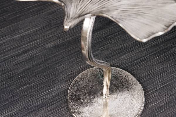 Beistelltisch GINKGO LEAF Silber