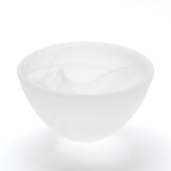 Lampenschirm Rusticka Weiß - Glas - 17 x 10 x 17 cm
